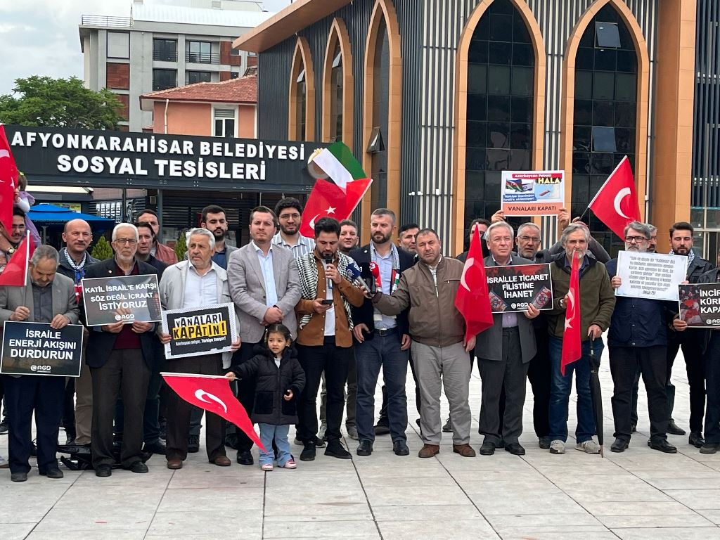 AFYON'DAN DÜNYA'YA HAYKIRDILAR