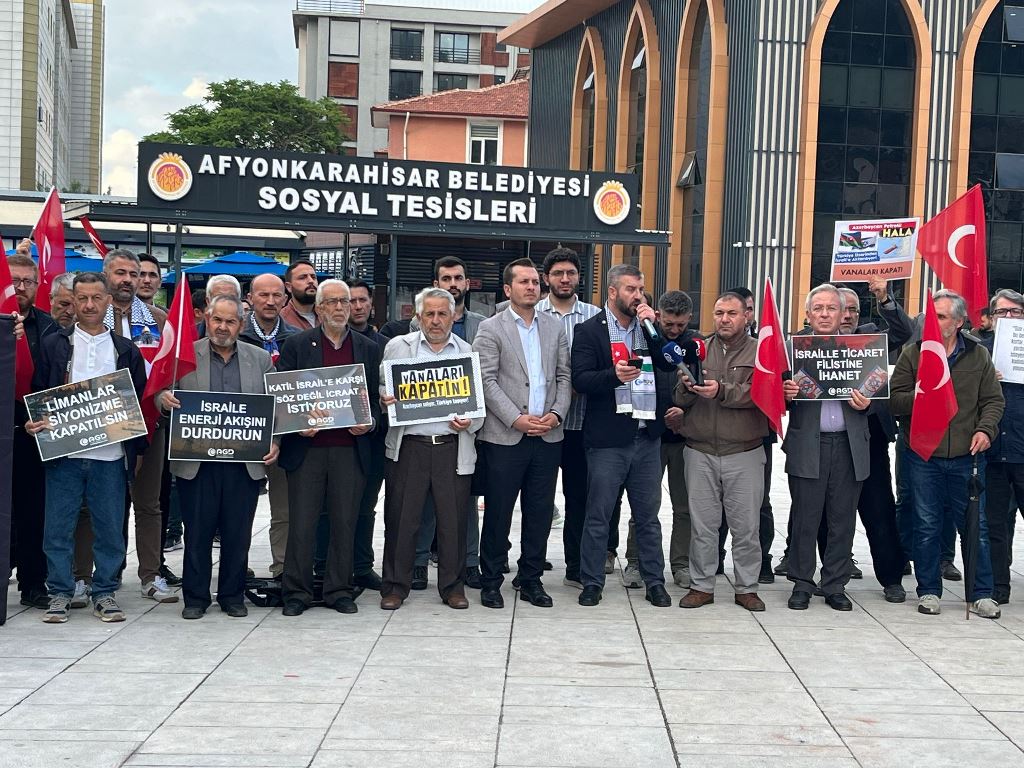 AFYON'DAN DÜNYA'YA HAYKIRDILAR