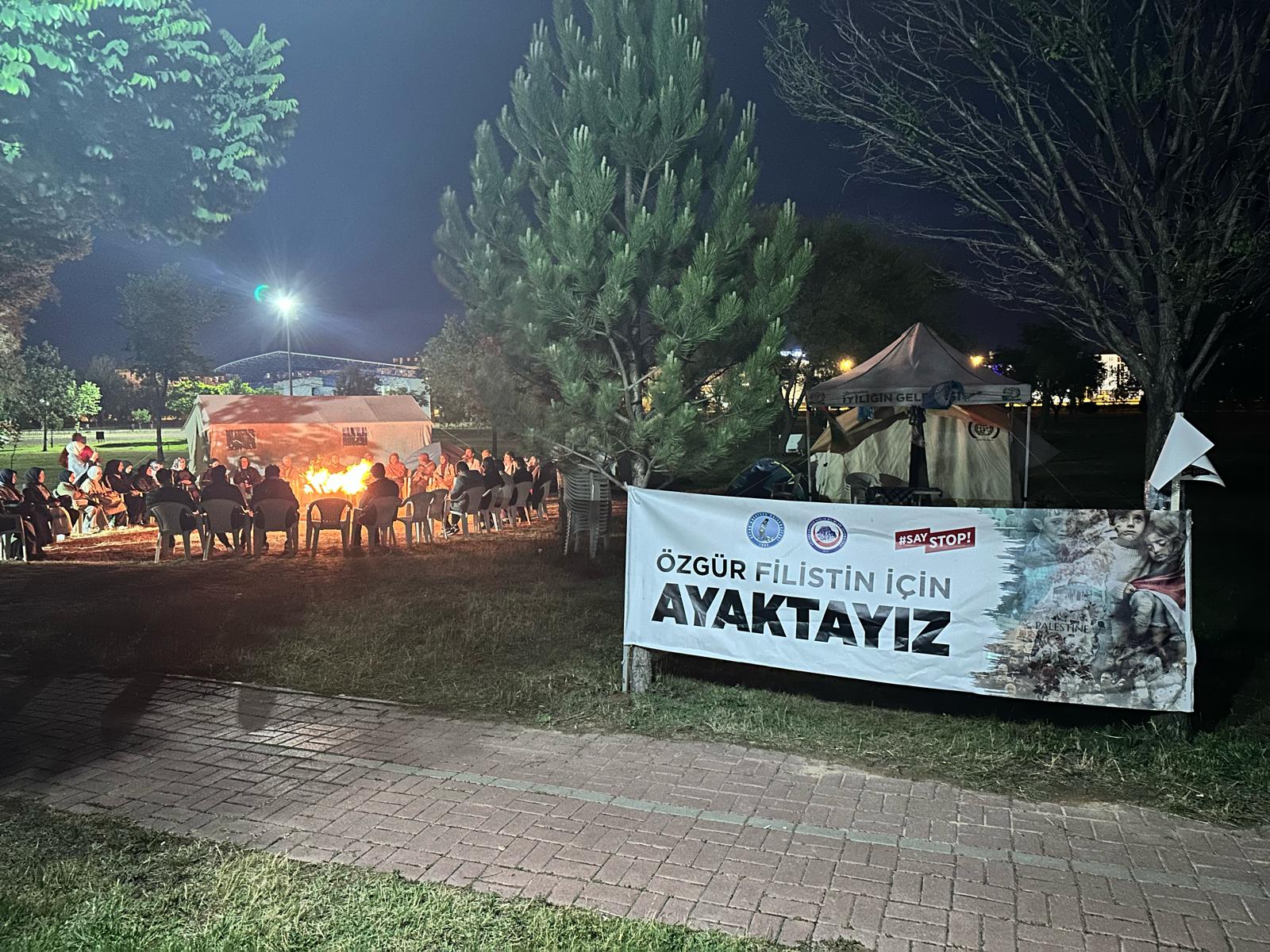 "Özgür Filistin İçin Ayaktayız" Programı  AKÜ’de Büyük İlgi Gördü