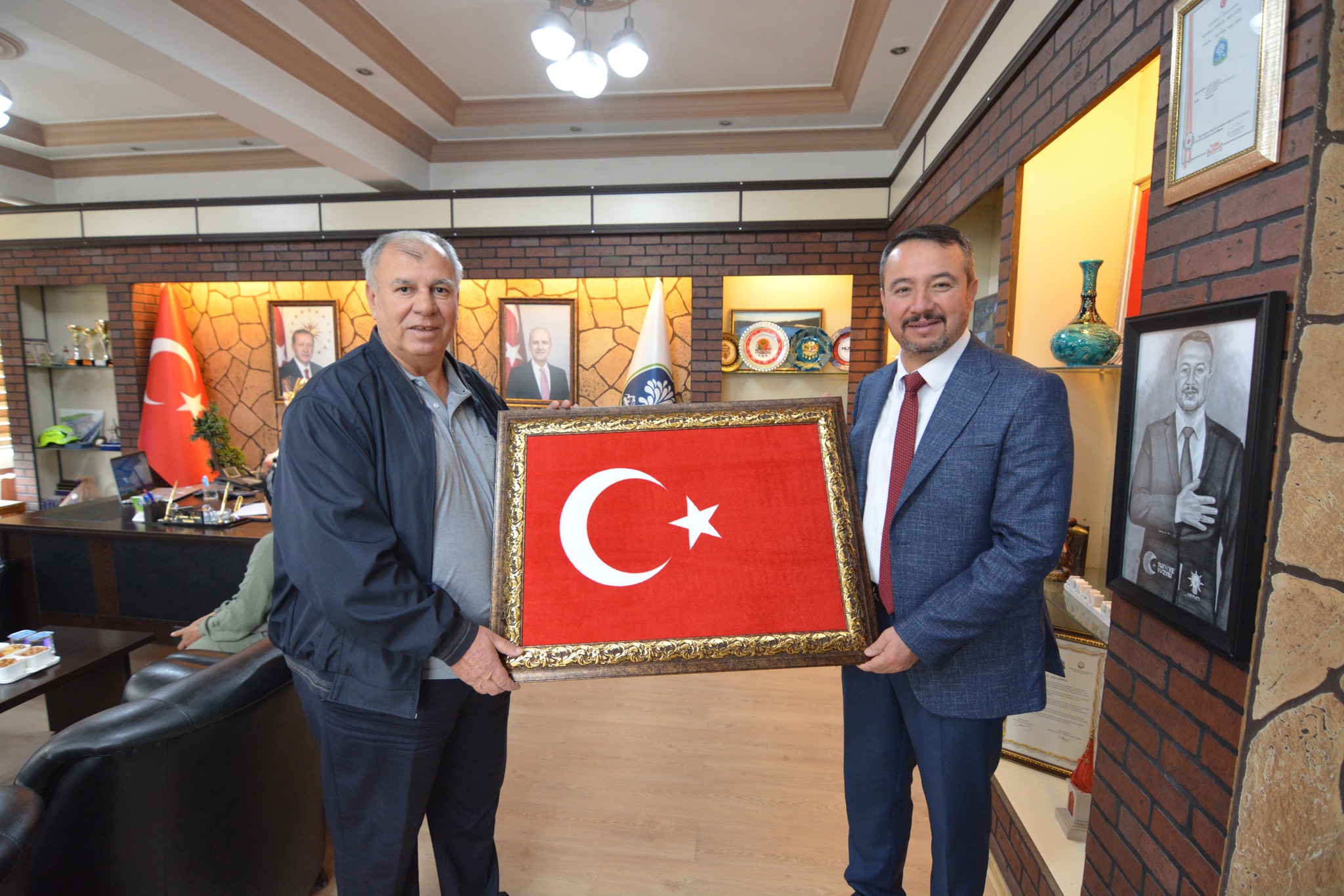 Kooperatif Başkanı Özçınar’dan, Başkan Adnan Öztaş’a Ziyaret