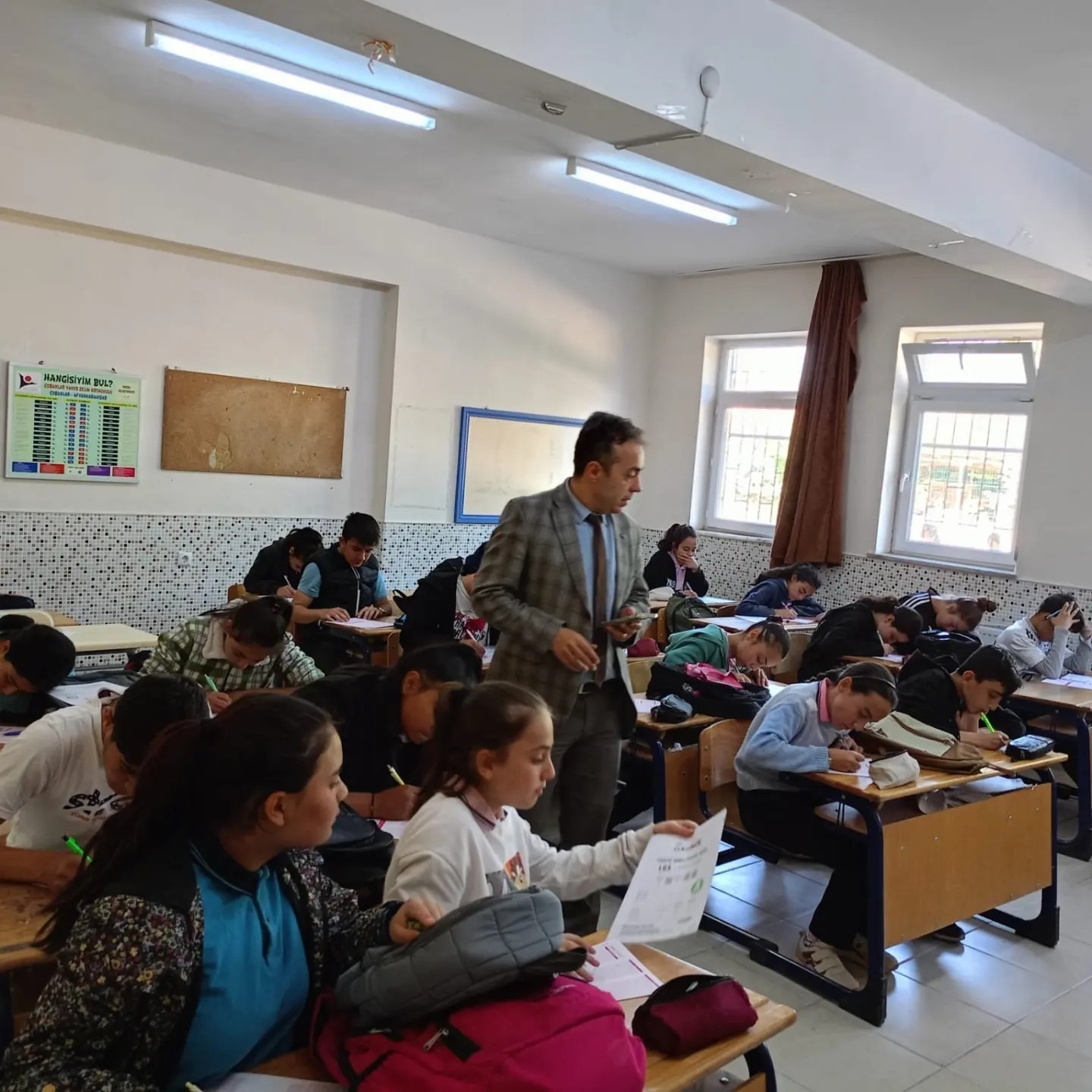 Afyonkarahisar’da MEB’den Sınav Ziyaretleri  
