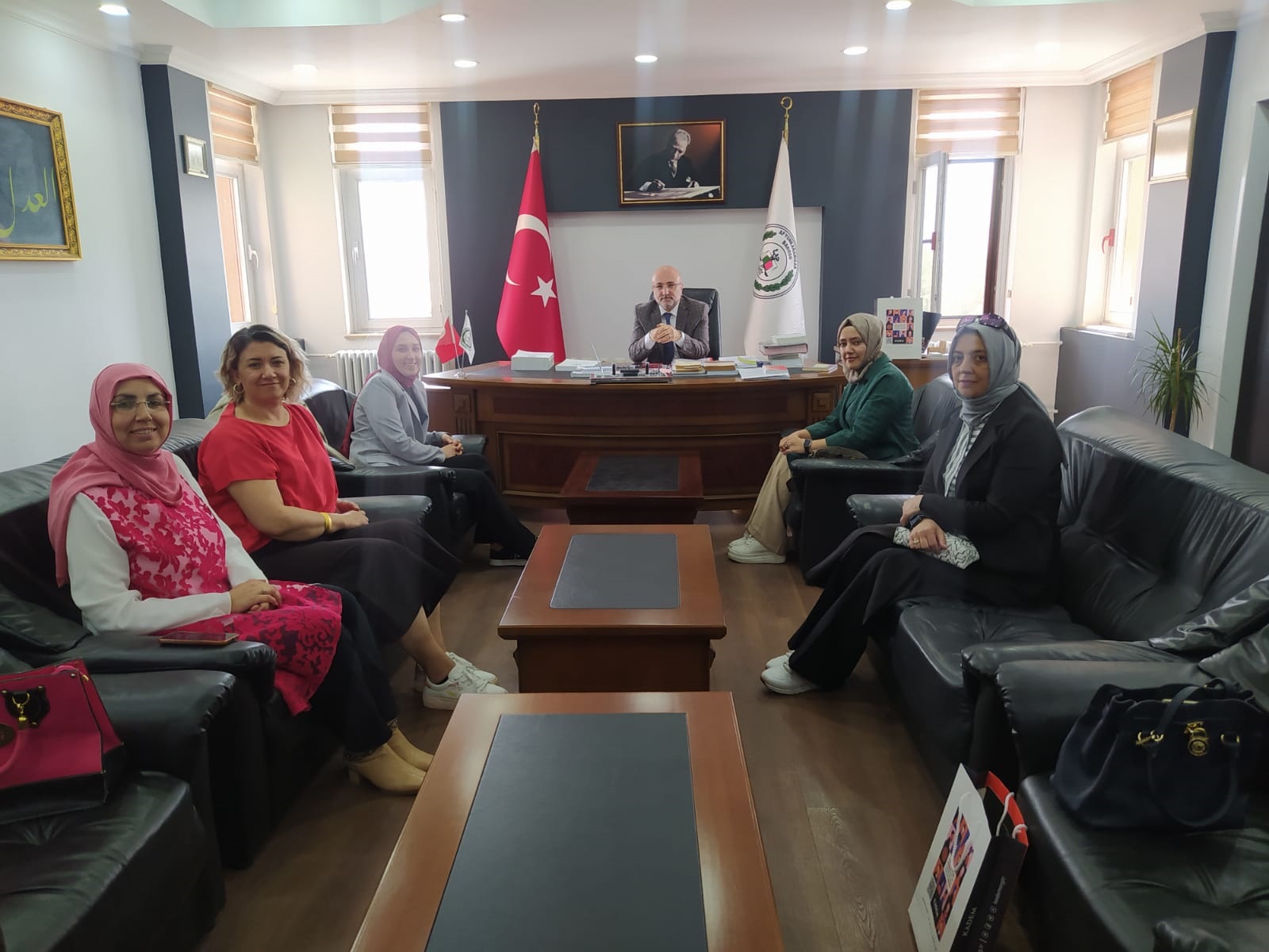 Başkan Şahin KADEM Temsilcilerini Ağırladı