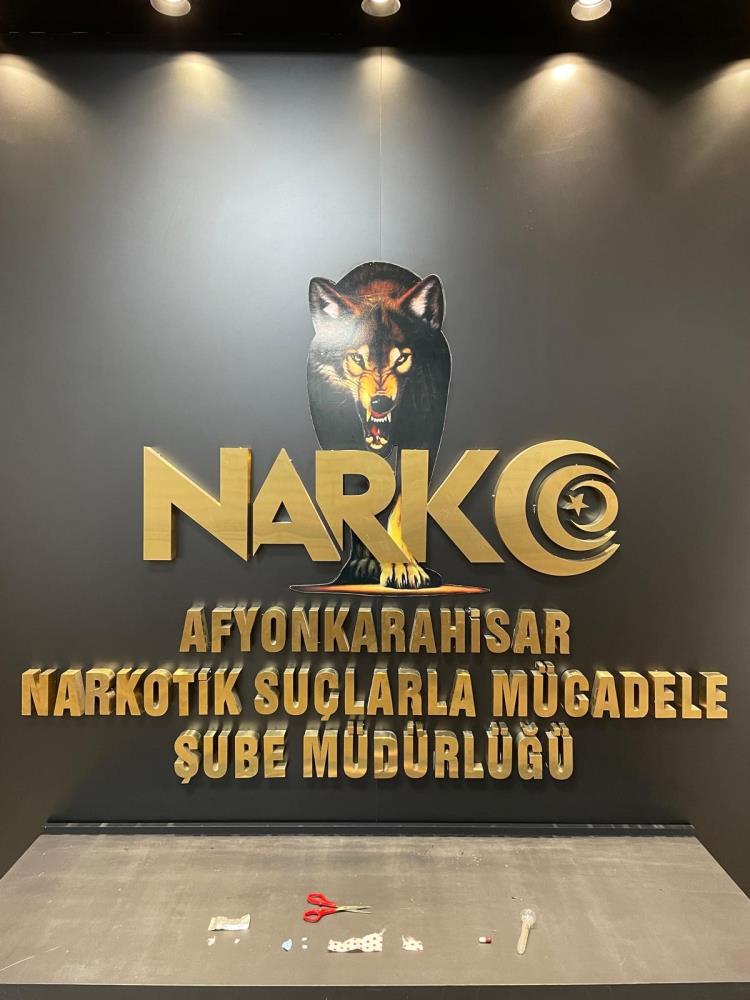 Afyon’da Uyuşturucu Operasyonu! Uyuşturucu taciri gözaltında