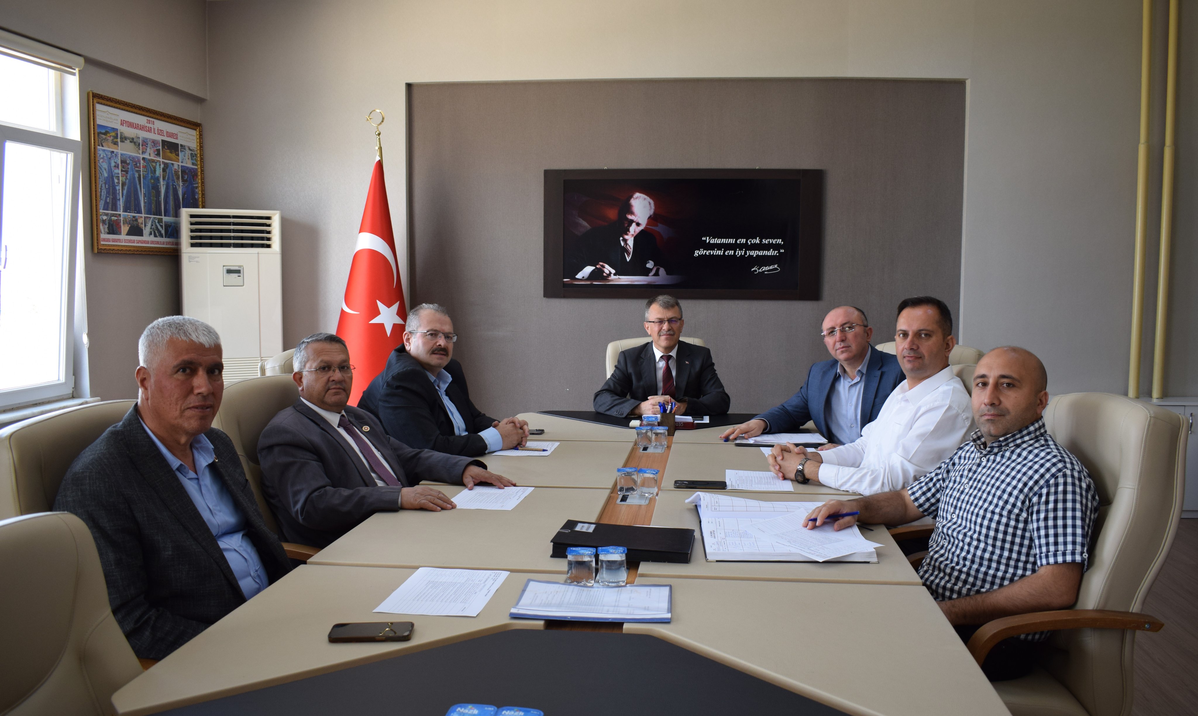 İl Özel İdaresi'nde Encümen Toplantısı Gerçekleştirildi