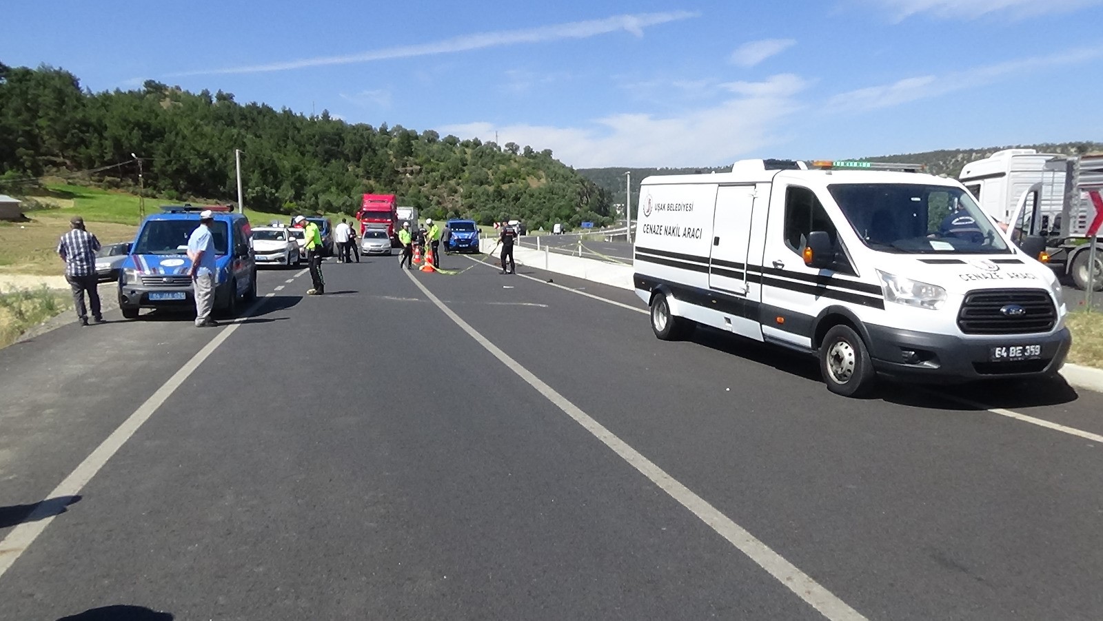Otomobilin Çarptığı Yaşlı Adam Olay Yerinde Öldü