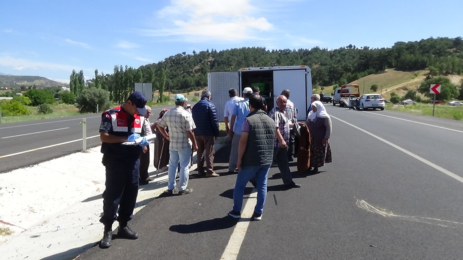 Otomobilin Çarptığı Yaşlı Adam Olay Yerinde Öldü