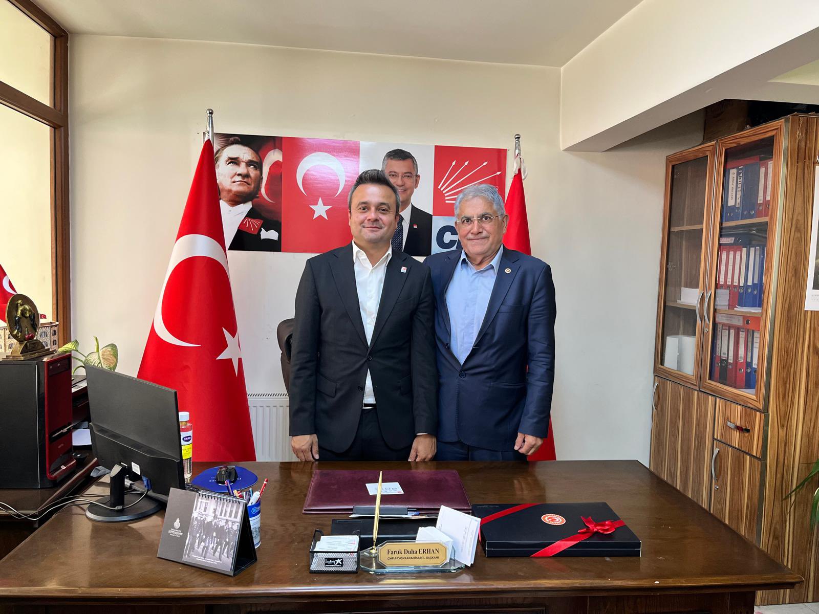CHP Eski Milletvekili Ünsal’dan Afyonkarahisar’a Ziyaret