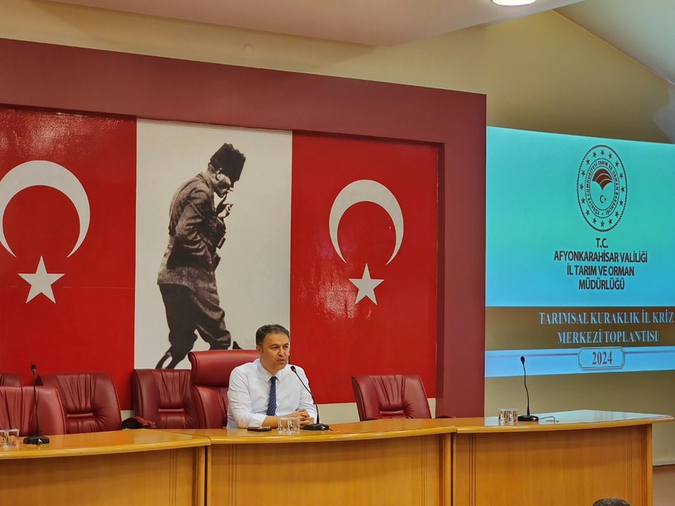 Kuraklığa Karşı Alınacak Tedbirler Görüşüldü: 2024 yılı 2. Kuraklık İl Kriz Merkezi toplantısı yapıldı