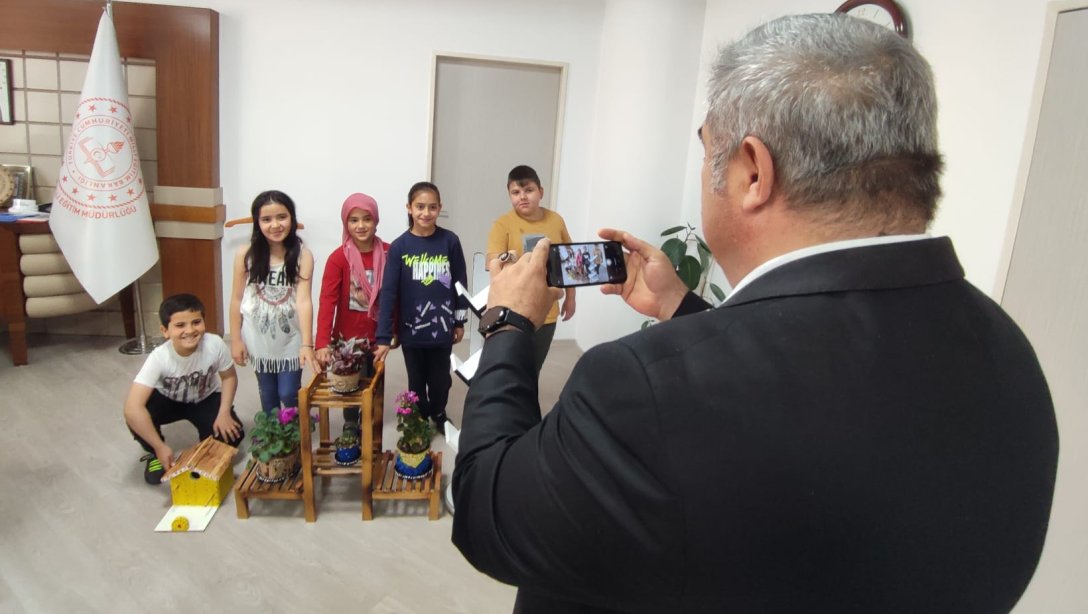 Çevre Haftası Etkinliklerinde Öğrencilerin Gönlüne Taht Kurdu