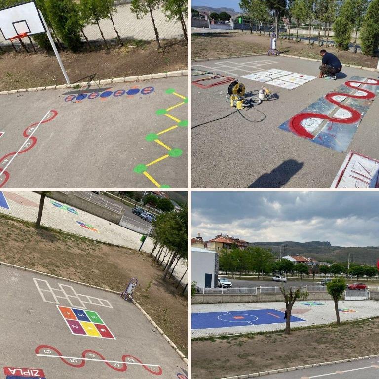 "HER OKUL BAHÇEMİZ ÇOCUKLARIMIZLA ÇİÇEK BAHÇESİ OLACAK"