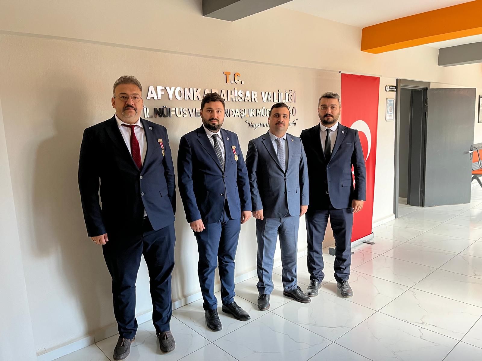 Müdür Tanyeri Misafirlerini Ağırladı