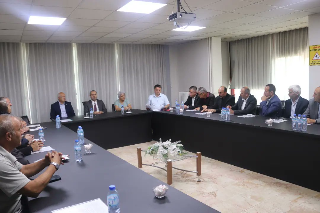 Dazkırı'da Üst Düzey Toplantı Düzenlendi