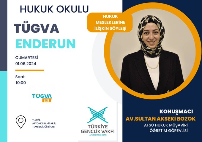 TÜGVA Afyonkarahisar Söyleşi Programına Hazırlanıyor