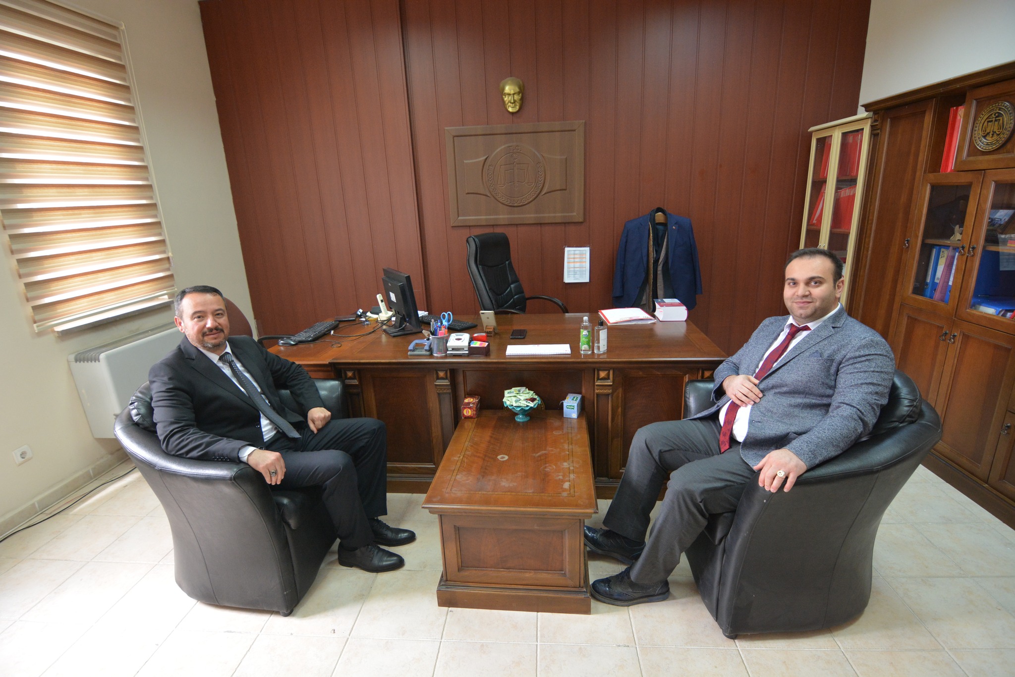 Başkan Öztaş'tan  Cumhuriyet Savcılarına İadeyi Ziyaret
