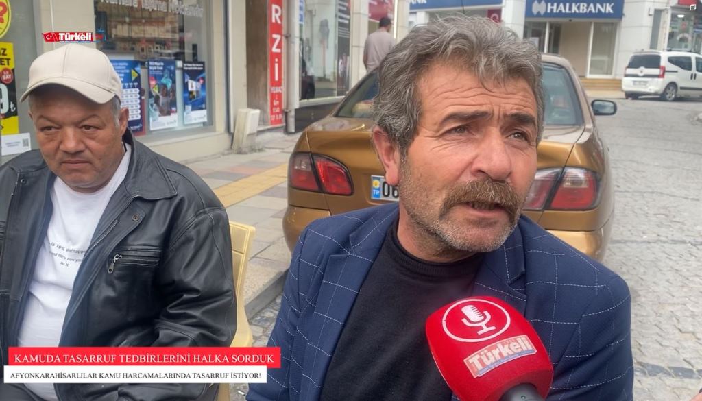 AFYON HALKI TASARRUF İSTİYOR