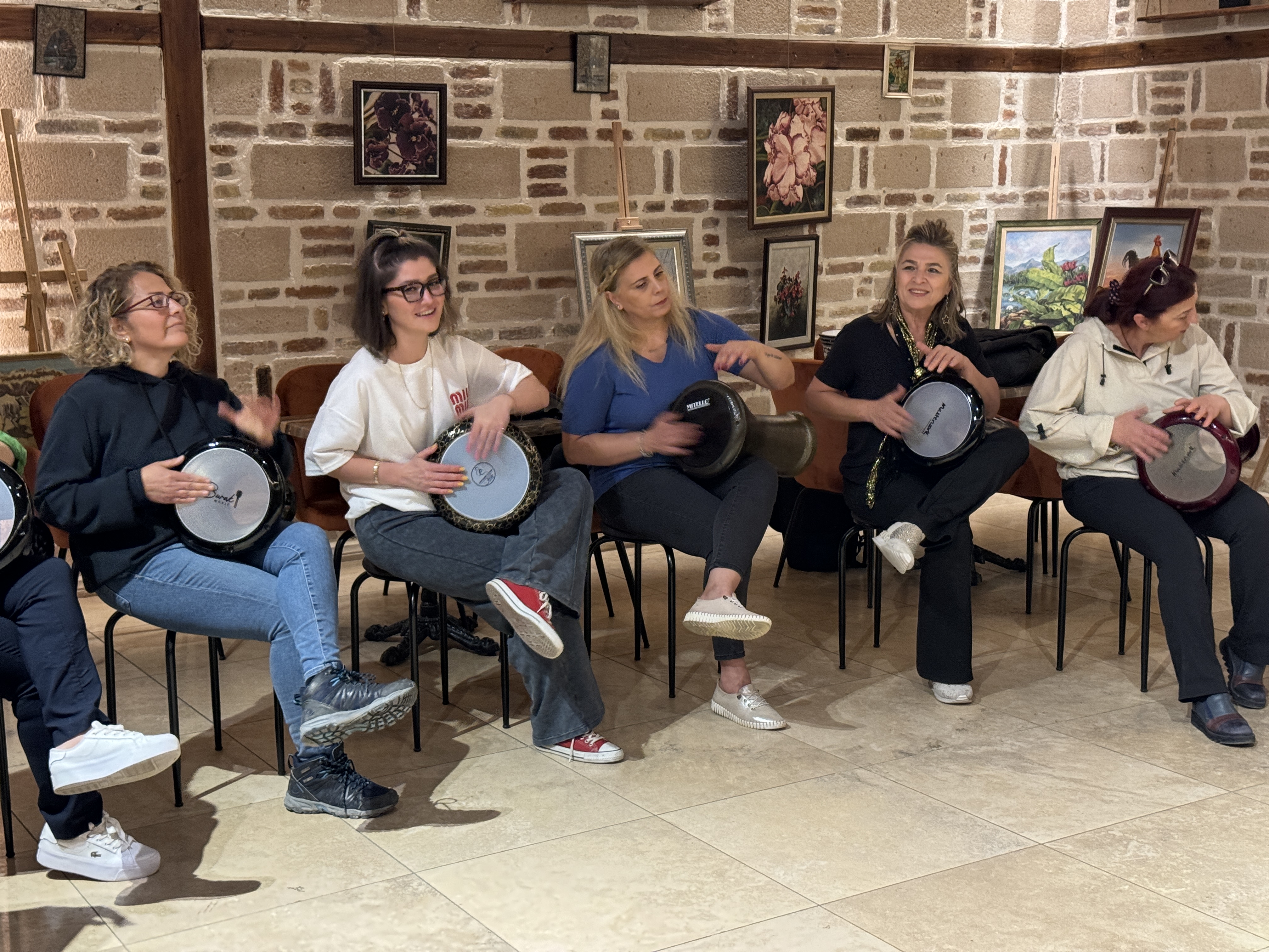 Kalp Nakli Bekleyen Çocuk İçin Sahne Alacaklar! Darbuka kursuna katılan 40 kursiyer 2,5 yaşındaki İbrahim yararına konser verecek
