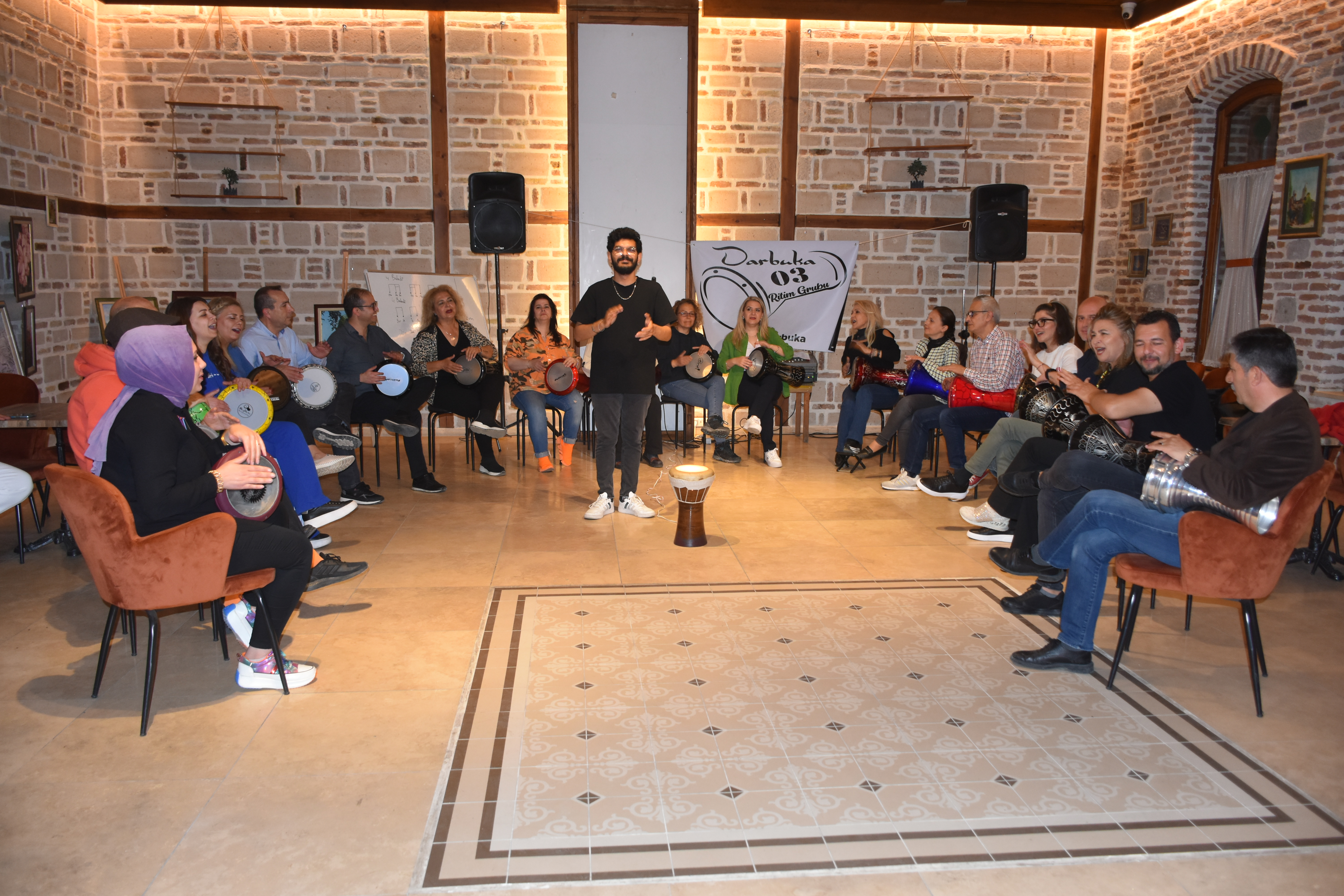 Kalp Nakli Bekleyen Çocuk İçin Sahne Alacaklar! Darbuka kursuna katılan 40 kursiyer 2,5 yaşındaki İbrahim yararına konser verecek