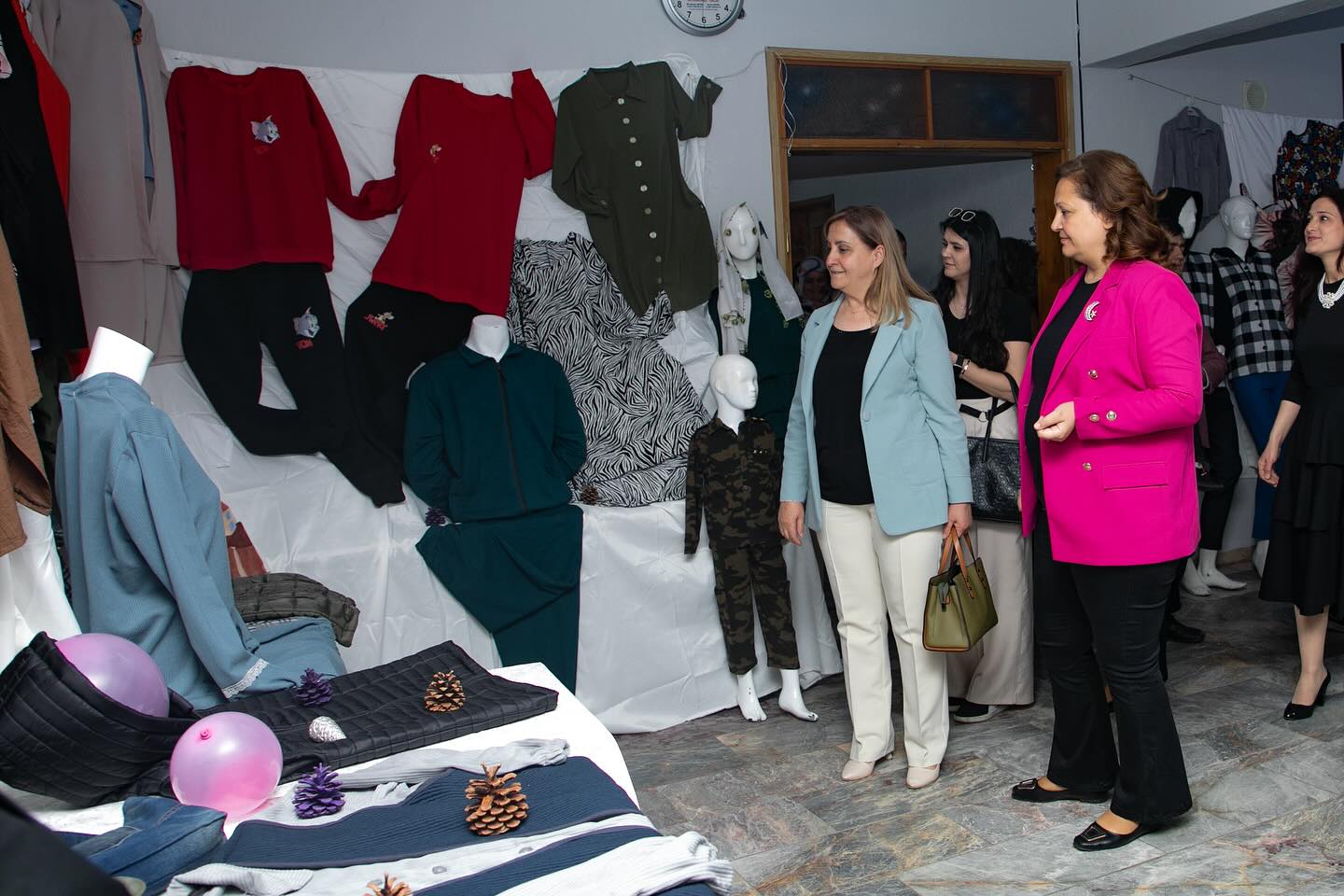 Sadıkbey Mahallesi'nde El Emeği Sergisi