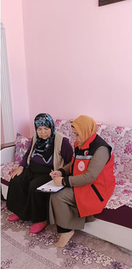 Dinar'da Aile Ziyaretleri Toplumun Her Kesimine Ulaşılıyor