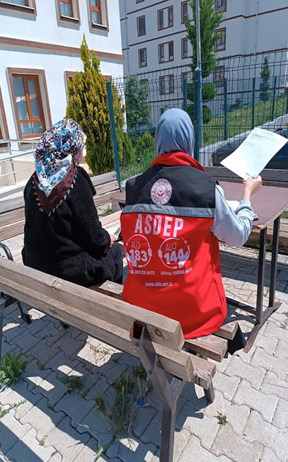 Dinar'da Aile Ziyaretleri Toplumun Her Kesimine Ulaşılıyor