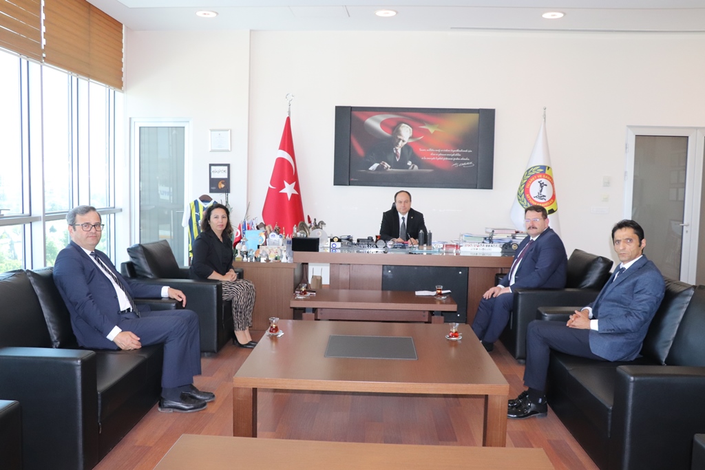 MÜDÜR FİDAN'DAN ATSO'YA ZİYARET