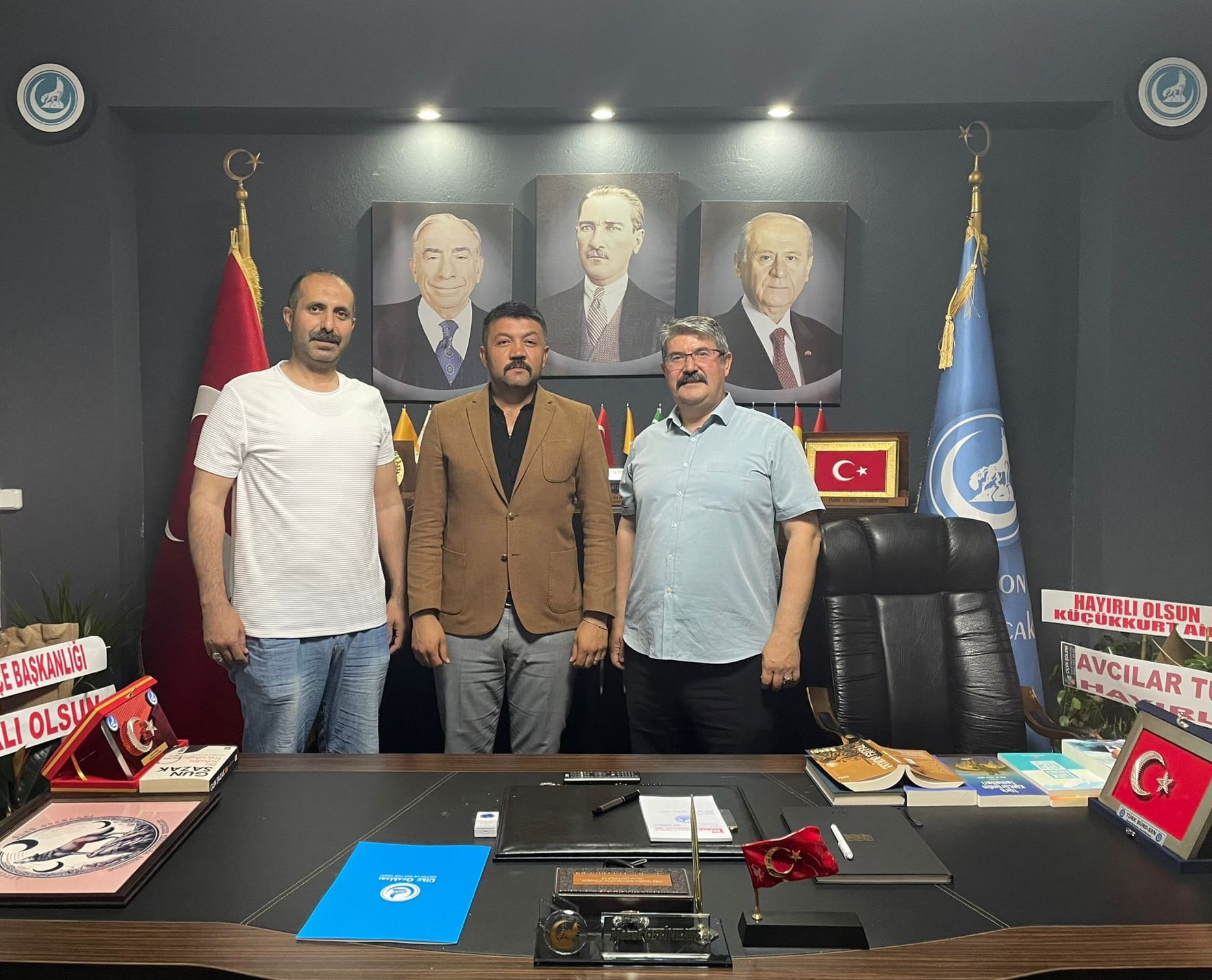 Akgün ve Güngör'den Başkan Çetinkaya'ya Ziyaret