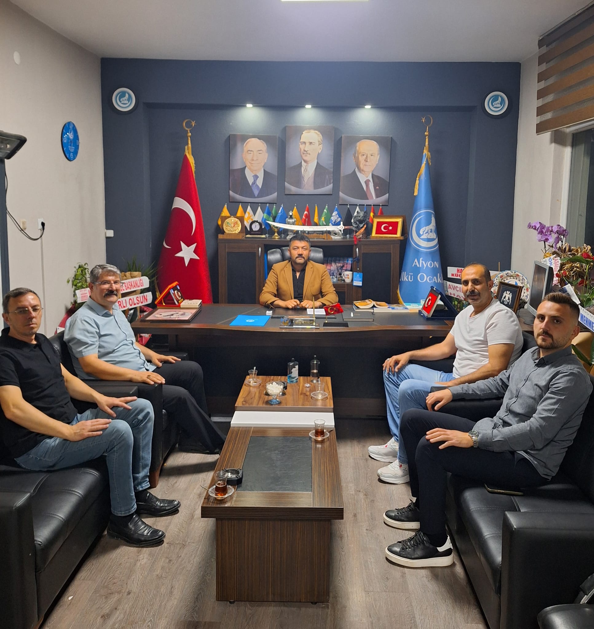 Akgün ve Güngör'den Başkan Çetinkaya'ya Ziyaret