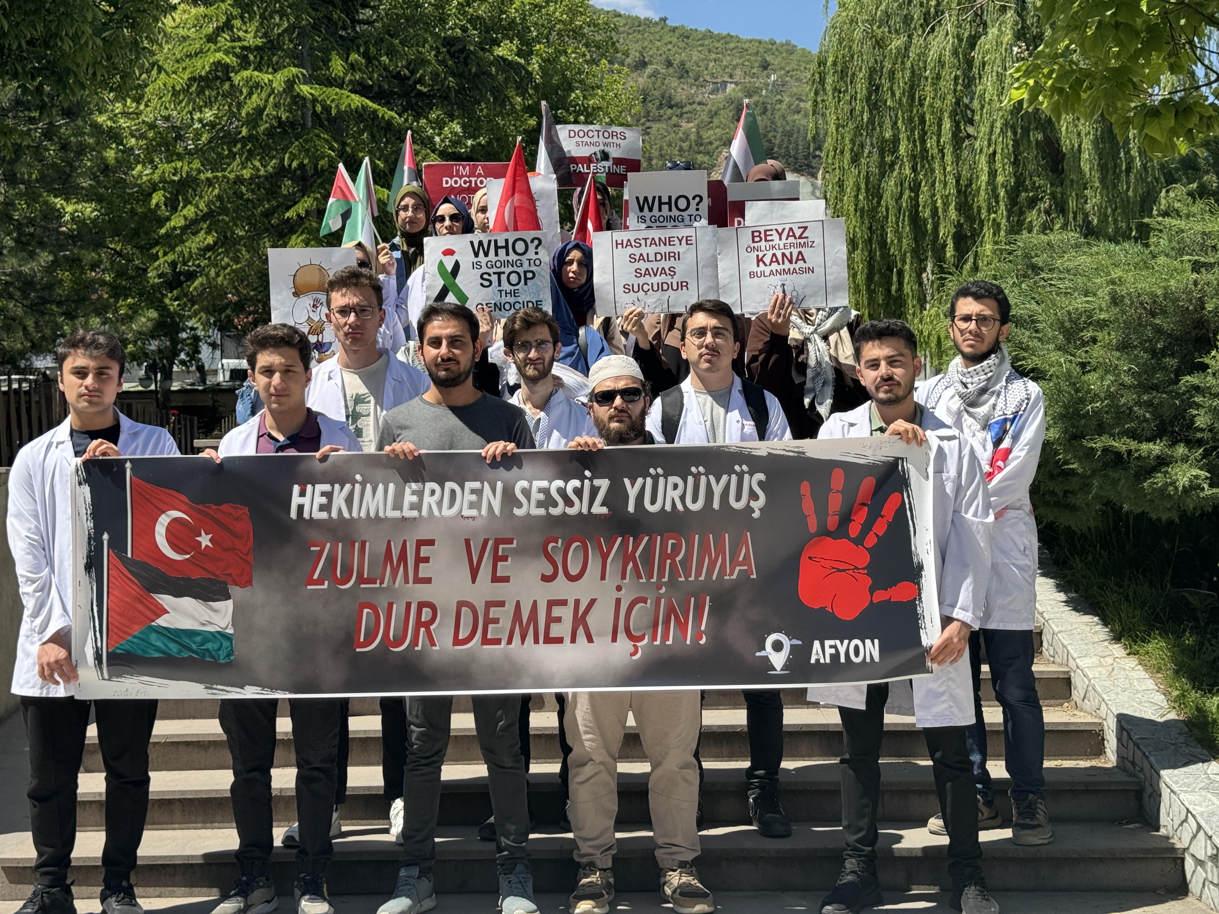 Tıp Fakültesi Öğrencilerinden Gazze'ye Destek