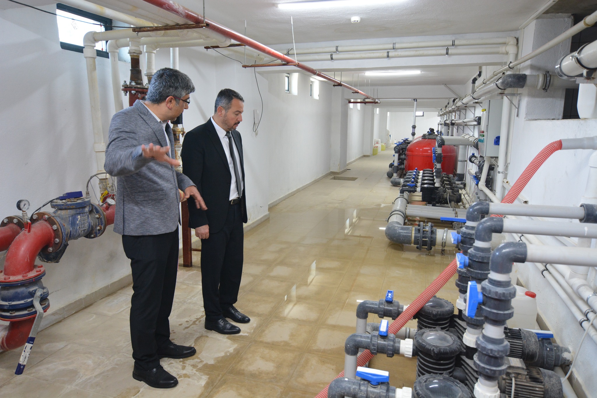 Belediye Başkanı Öztaş Tesislerin Bakım Çalışmalarını İnceledi