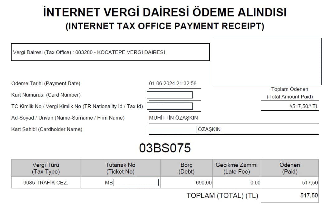 Başkan Özaşkın'dan örnek davranış!