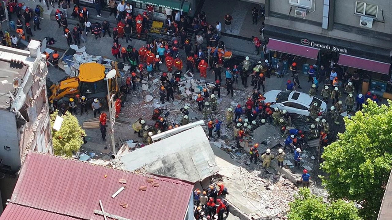 Çöken Bina ile İlgili Soruşturma Başlatıldı: Olayla ilgili 1 Cumhuriyet Başsavcı Vekili ile 2 Cumhuriyet Savcısı görevlendirildi