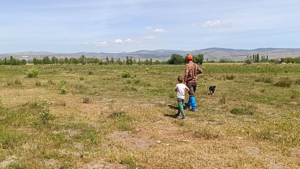 FERMALI AV KÖPEKLERİ MERA YARIŞMASI DÜZENLENDİ