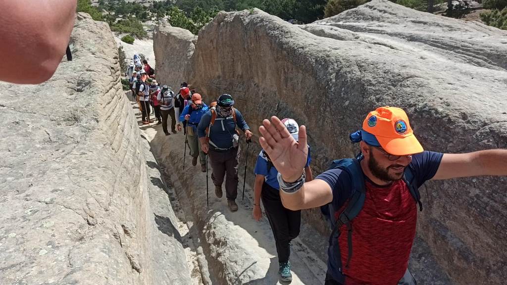 115 DAĞCI FRİG YOLLARI'NDA UNUTULMAZ BİR YÜRÜYÜŞ GERÇEKLEŞTİRDİ