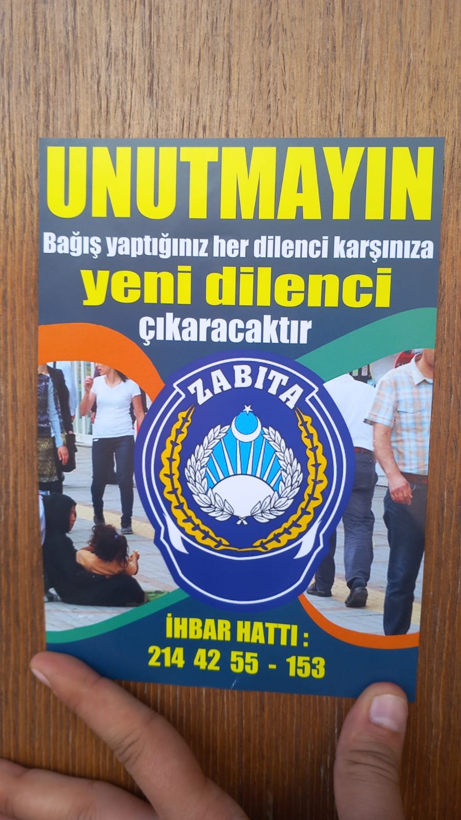 Afyon'da Zabıta İş Başında Dilencilere Geçit Yok