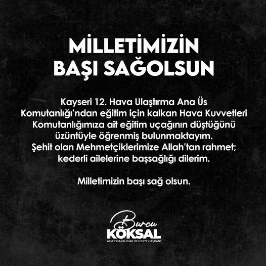 Kayseri'den Acı Haber Geldi Başkan Köksal Taziyede Bulundu