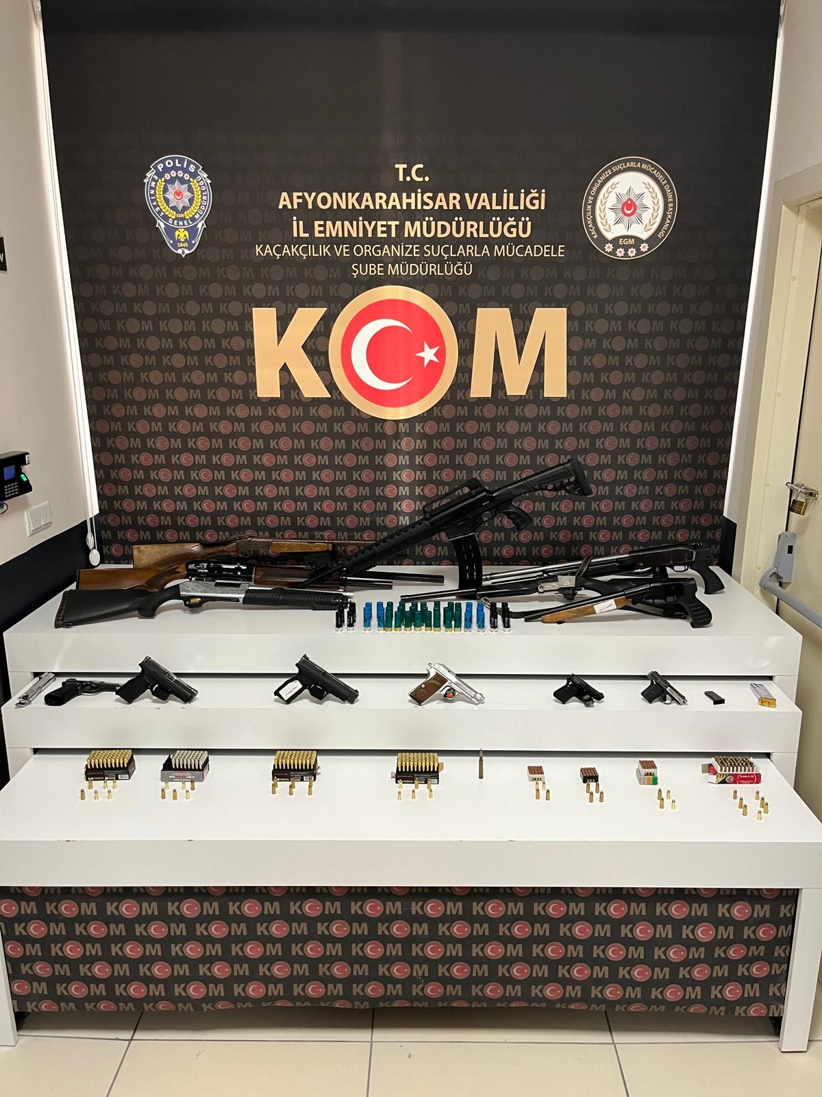 Afyon Polisi Yakalar 7 Kişiye Gözaltı Yapıldı
