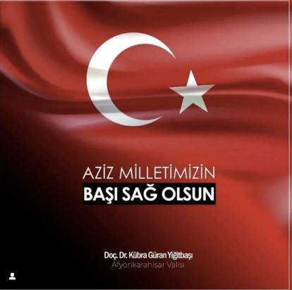Afyonkarahisar Valiliği, Kayseri'de Düşen Eğitim Uçağıyla İlgili Açıklama Yaptı
