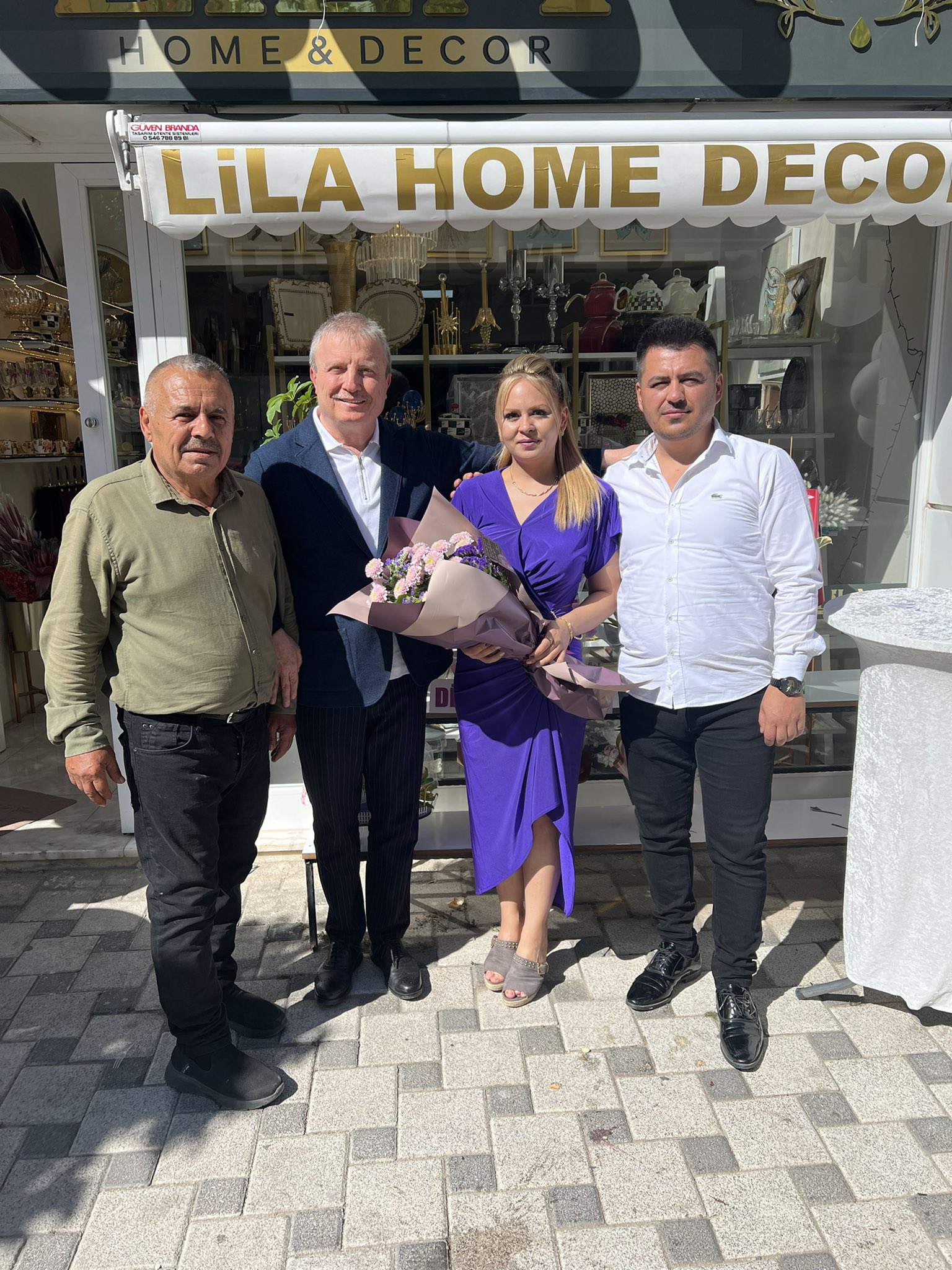 Lila Home Dekorun Birinci Yılında Koçak'tan Özel Ziyaret