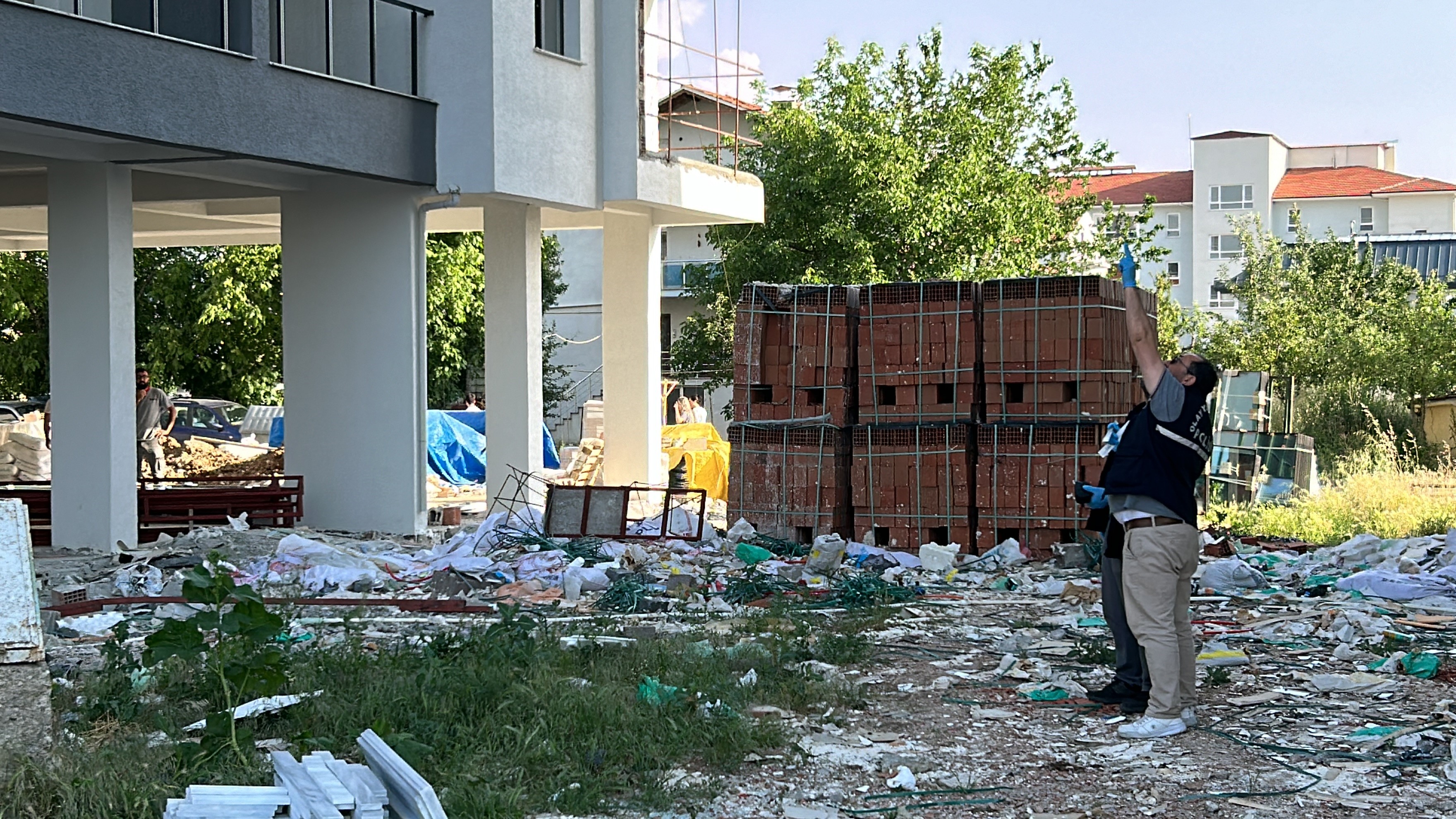 9. Kattan Düşen İnşaat İşçisi Hayatını Kaybetti