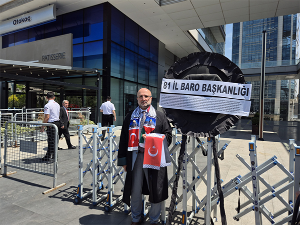 Afyon Barosu Ankara'da Zulme Sessiz Kalmadı
