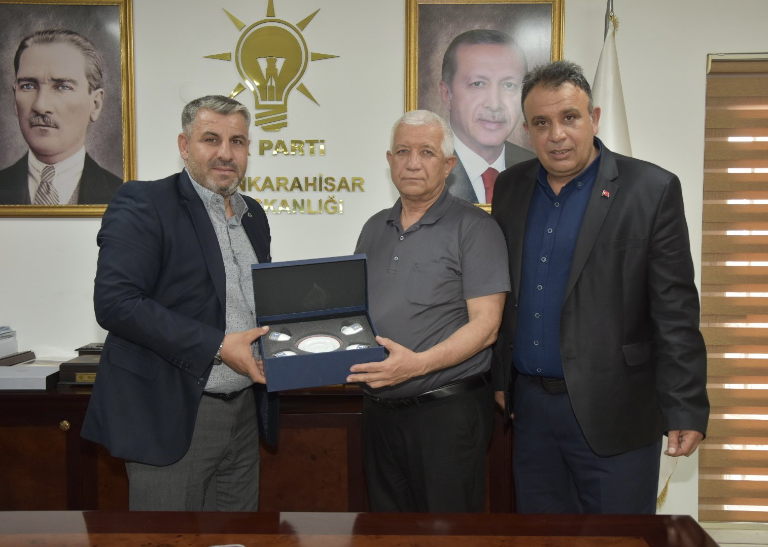 Sendika Temsilcilerinden AK Partili Menteş'e Ziyaret