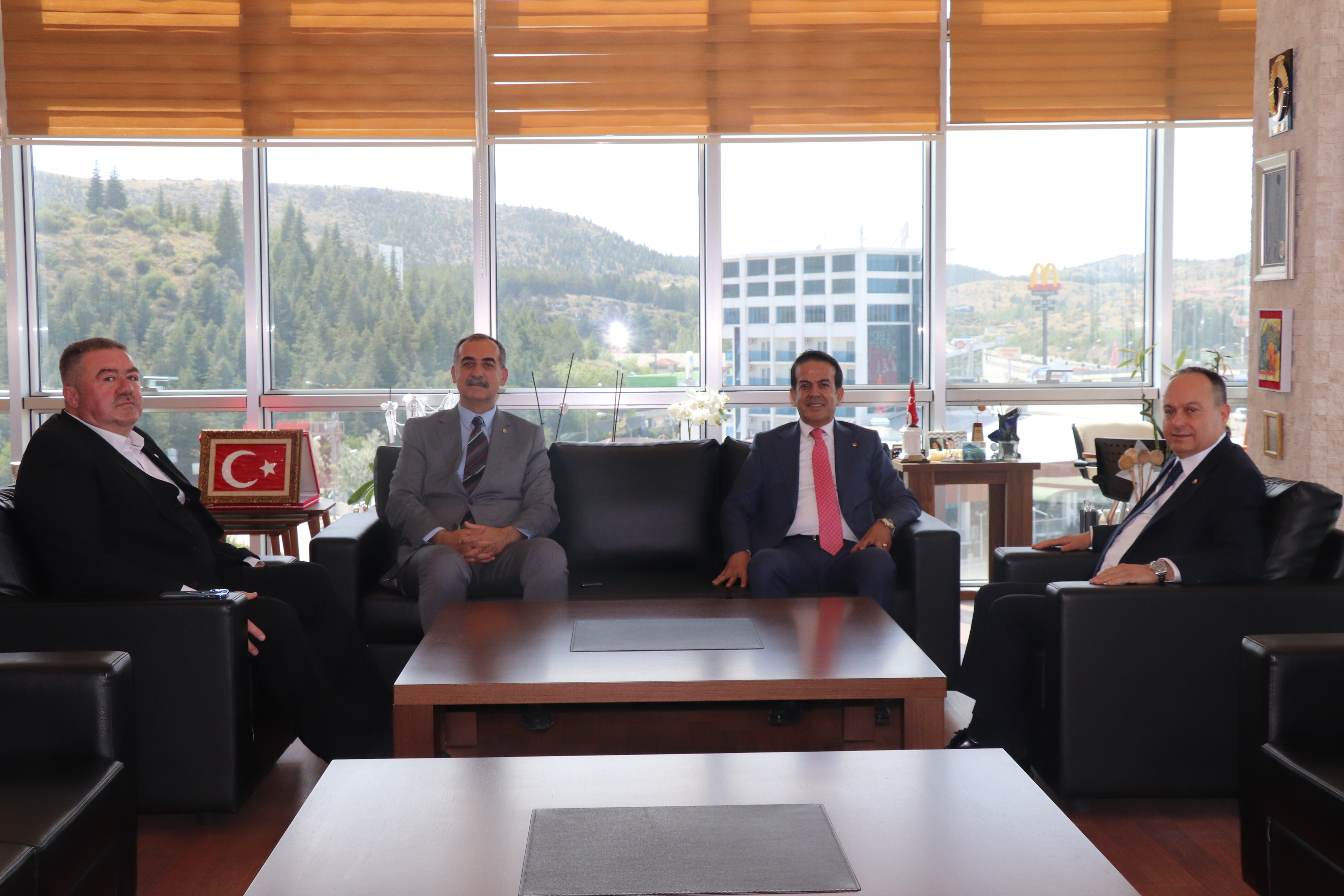TOBB'un Üst Düzey İsmi ATSO'yu Ziyaret Etti