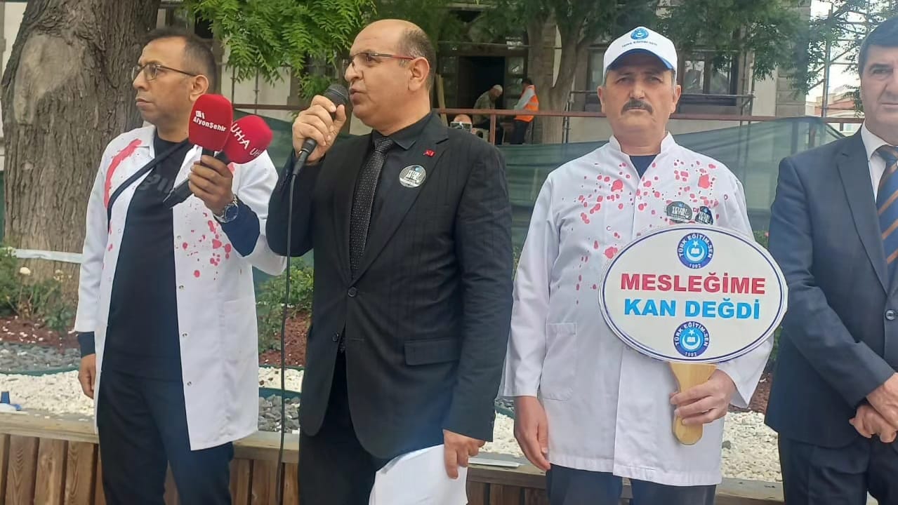 Türk Eğitim Sen Şube Başkanı Muhtar Demirci, “Can Güvenliğinin Tasarrufu Olmaz”
