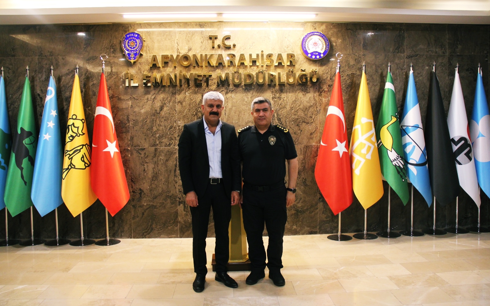 Müdür Şen'den Müdür Ay'a Ziyaret