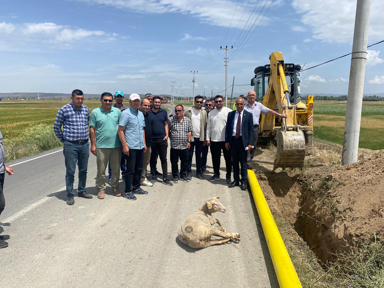 Sülümenli Halkından Taytak'a Doğalgaz Teşekkürü