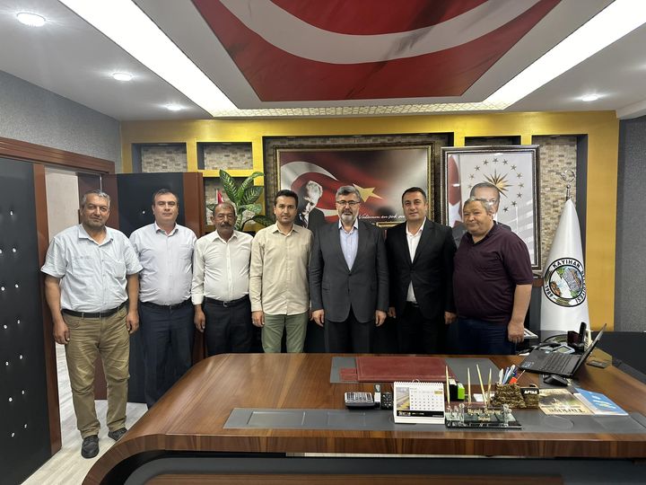 AK Partili Özkaya'dan Başkan Demiray'a Ziyaret