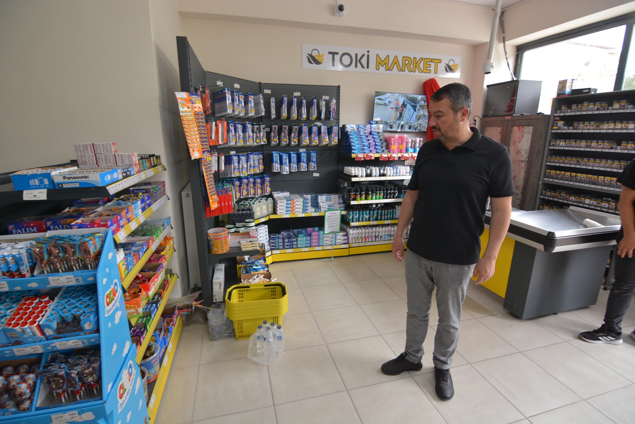 Başkan Öztaş'tan TOKİ Market Denetimi