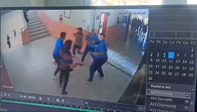 Veliden Okul Müdürüne Zincirli Saldırı!