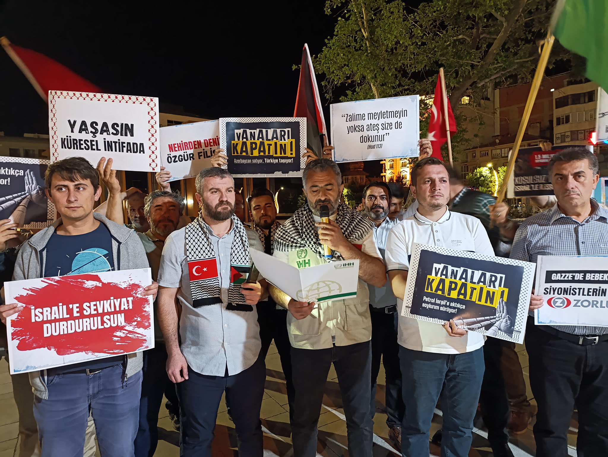 AGD Afyon'dan İsrail'in Filistin Saldırılarına Tepki