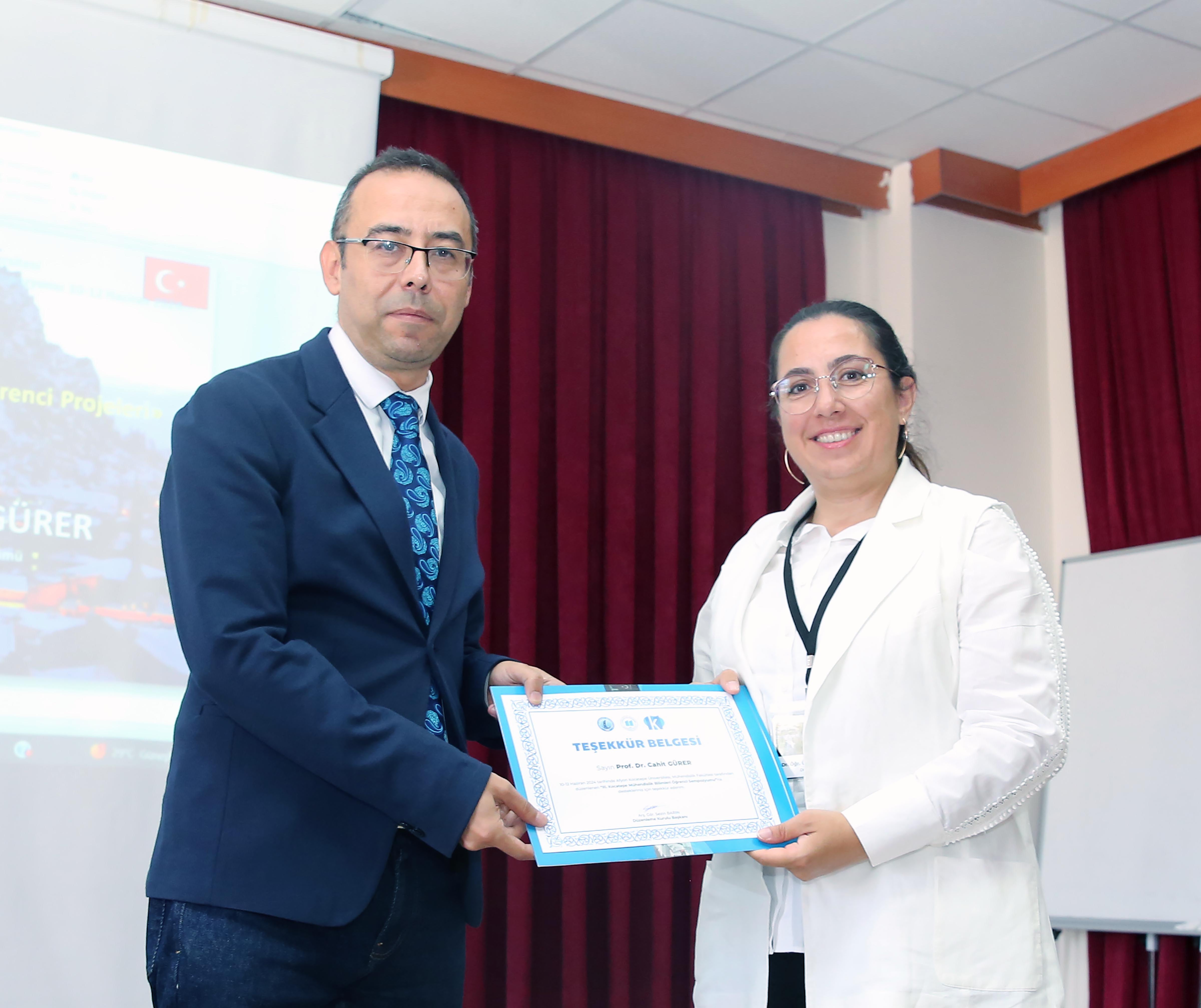 Kocatepe Mühendislik Bilimleri Öğrenci Sempozyumu'nun Üçüncüsü Düzenlendi